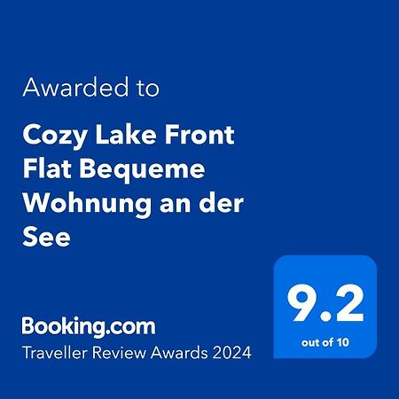 Cozy Lake Front Flat Bequeme Wohnung An Der See Πόγραδετς Εξωτερικό φωτογραφία
